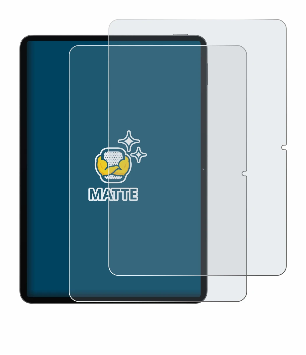 Abbildung des Geräts Xiaomi Pad 7 Pro mit einer Vielzahl des Displayschutzes.