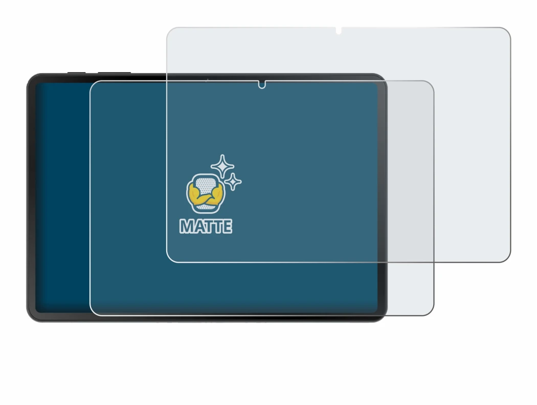 Abbildung des Geräts Doogee Tab A9 mit einer Vielzahl des Displayschutzes.