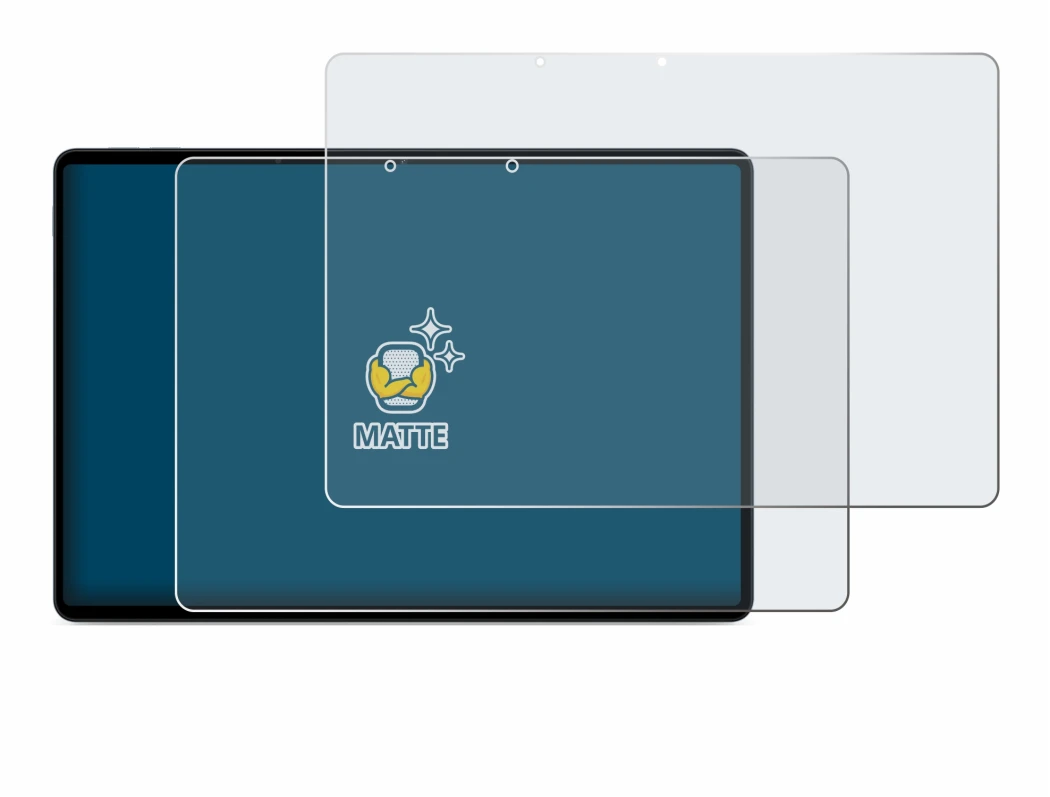 Abbildung des Geräts OnePlus Pad Lite mit einer Vielzahl des Displayschutzes.