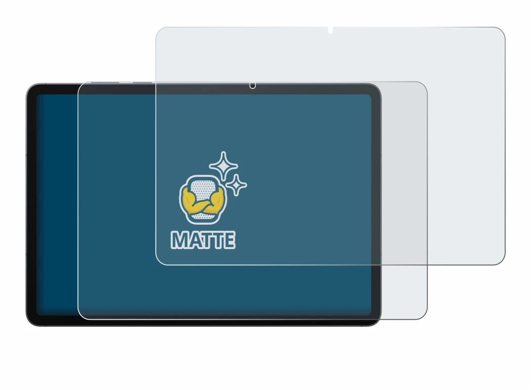 Abbildung des Geräts Samsung Galaxy Tab S11 mit einer Vielzahl des Displayschutzes.