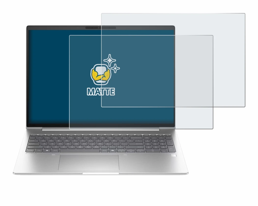 Abbildung des Geräts HP EliteBook 6 G1i 13 mit einer Vielzahl des Displayschutzes.