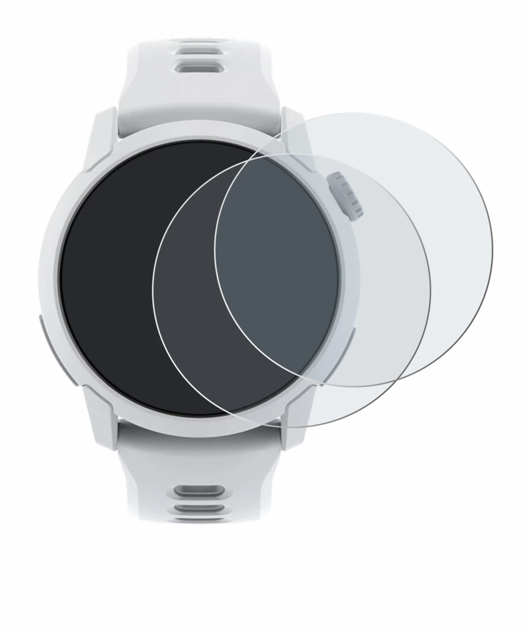 Abbildung des Geräts Coros Pace 4 mit einer Vielzahl des Displayschutzes.