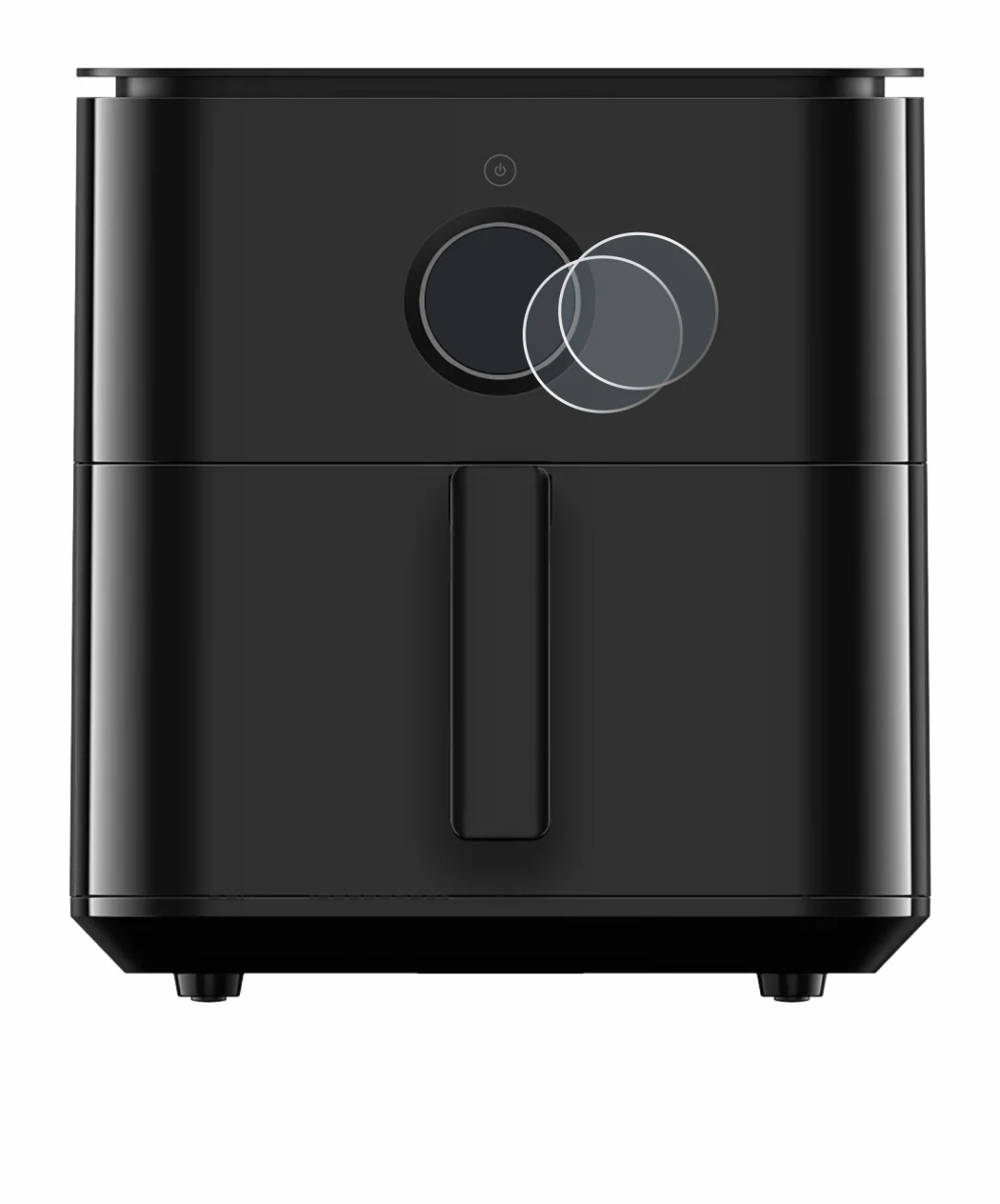 Abbildung des Geräts Xiaomi Air Fryer 6.5 L mit einer Vielzahl des Displayschutzes.