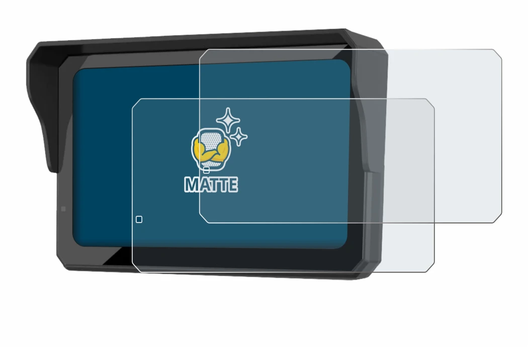 Abbildung des Geräts Carpuride W602BS Pro mit einer Vielzahl des Displayschutzes.