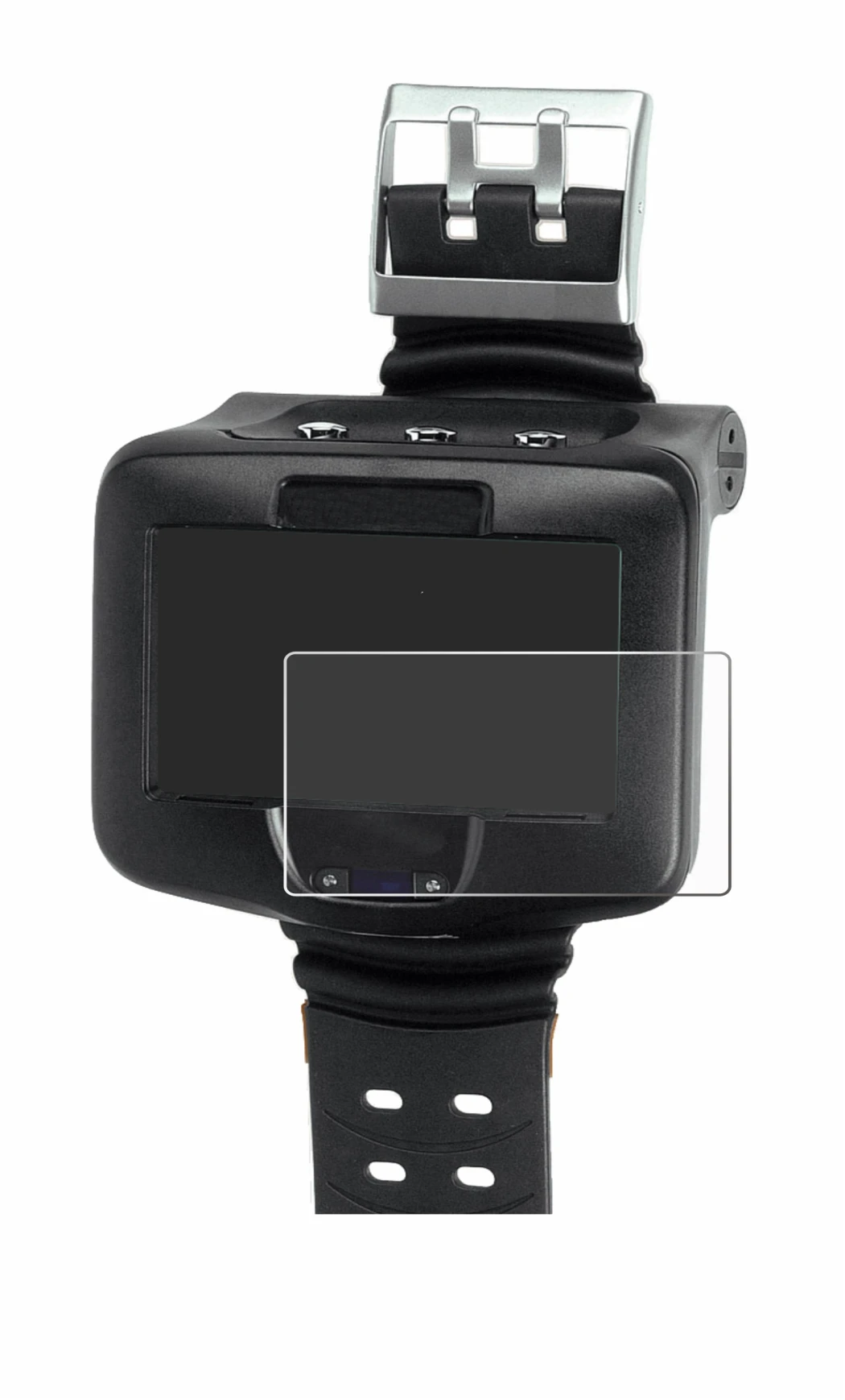 Abbildung des Geräts Uwatec Galileo Luna mit einer Vielzahl des Displayschutzes.