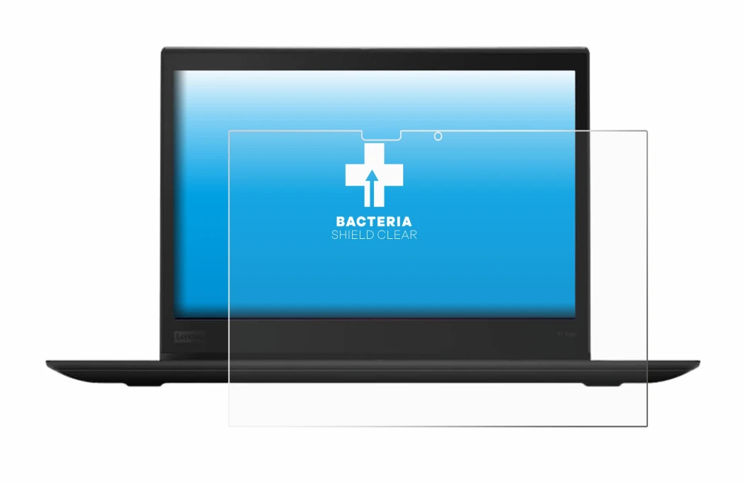 Abbildung des Geräts Lenovo ThinkPad X1 Yoga (3. Gen.) mit einer Vielzahl des Displayschutzes.