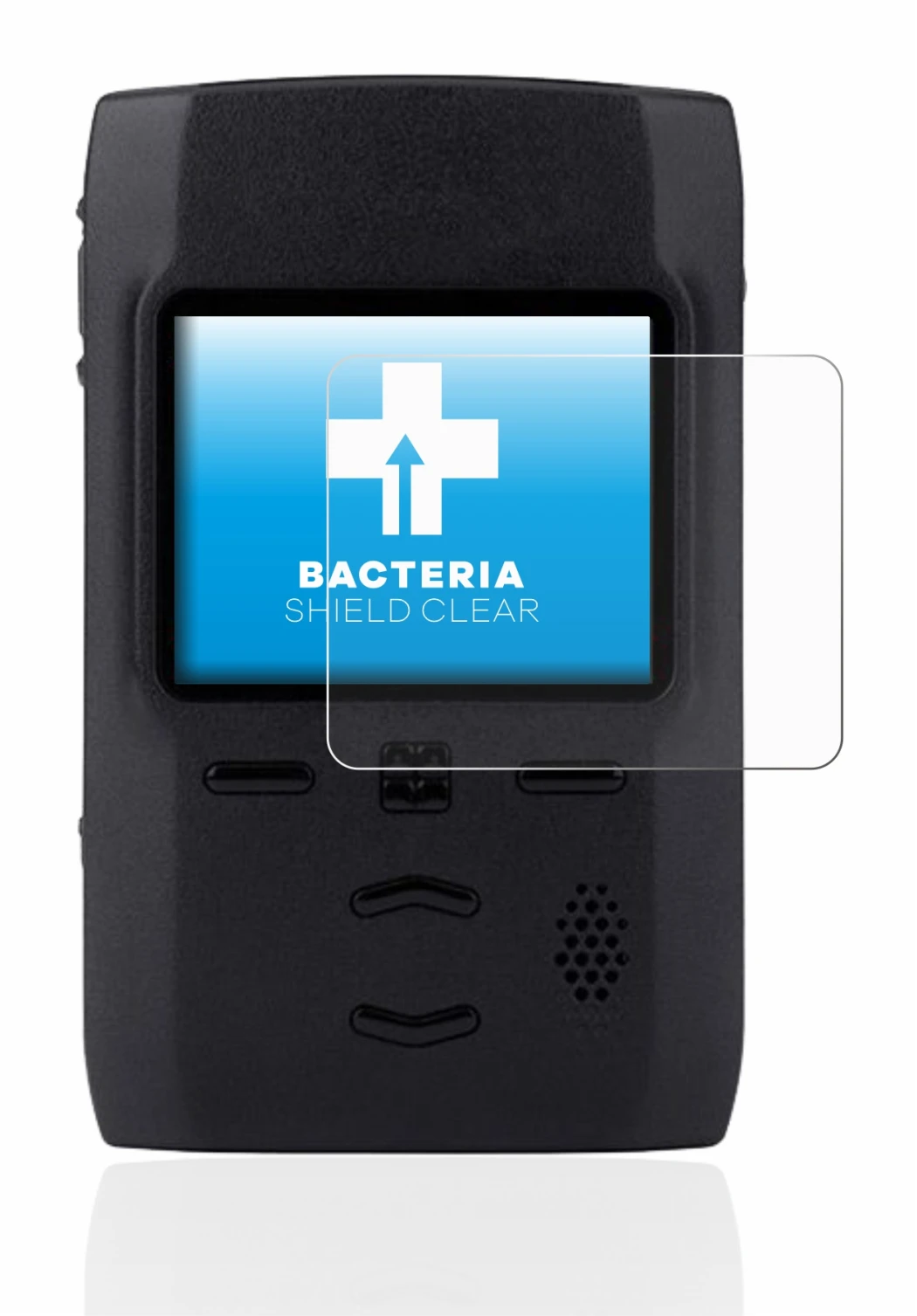 Abbildung des Geräts Motorola Advisor TPG2200 mit einer Vielzahl des Displayschutzes.