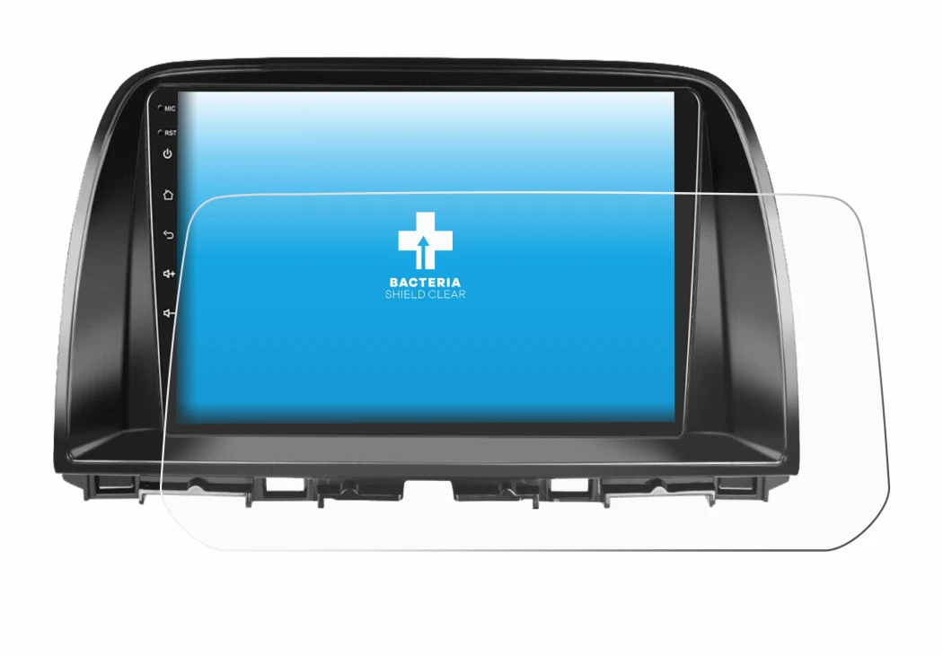 Abbildung des Geräts Mazda CX-5 2017 Infotainment System mit einer Vielzahl des Displayschutzes.