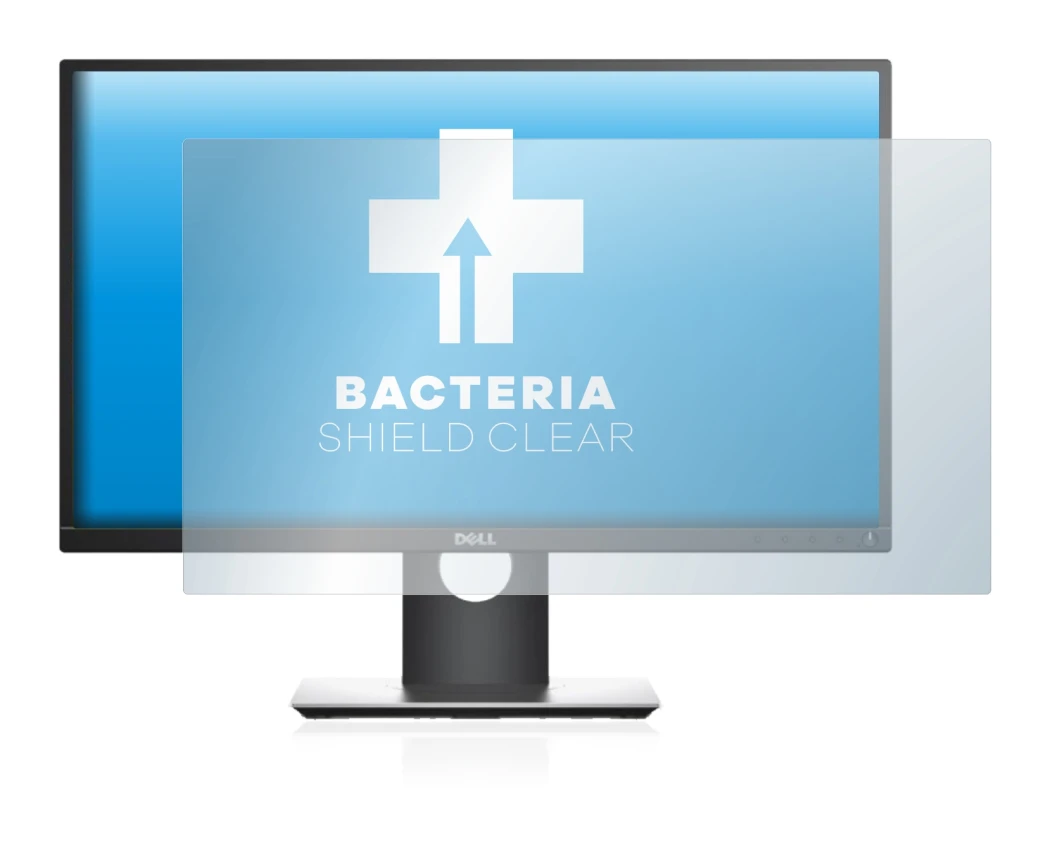 Abbildung des Geräts Dell P2419H mit einer Vielzahl des Displayschutzes.