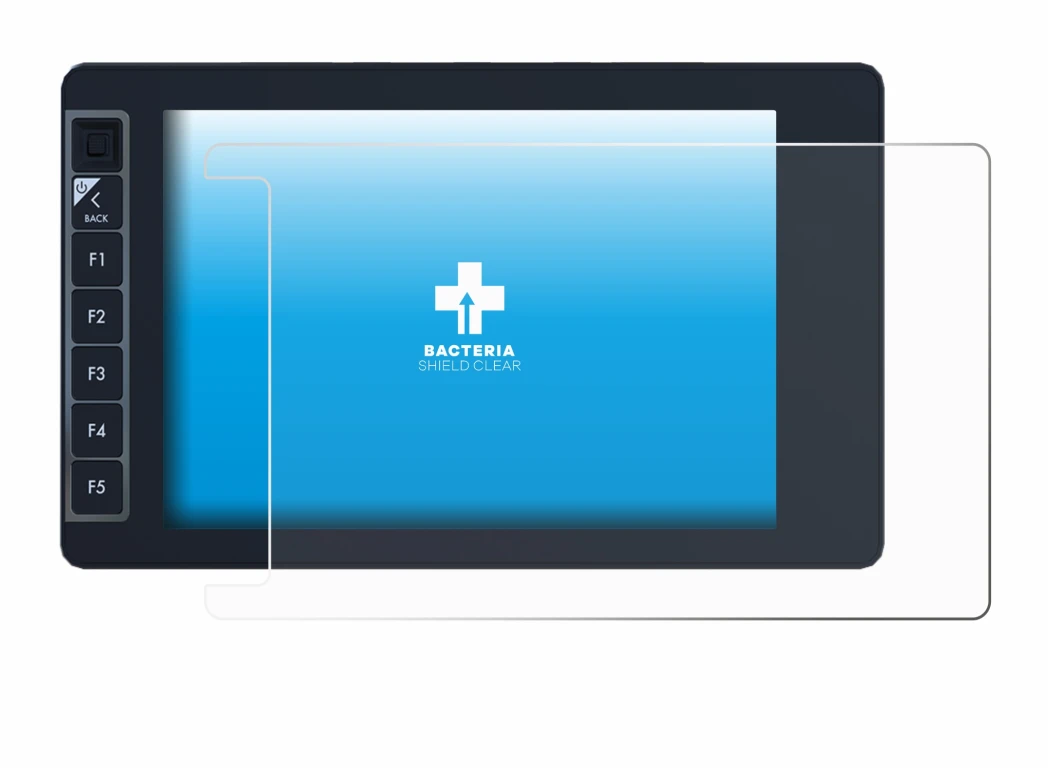 Abbildung des Geräts SmallHD 703 Bolt Wireless Monitor mit einer Vielzahl des Displayschutzes.