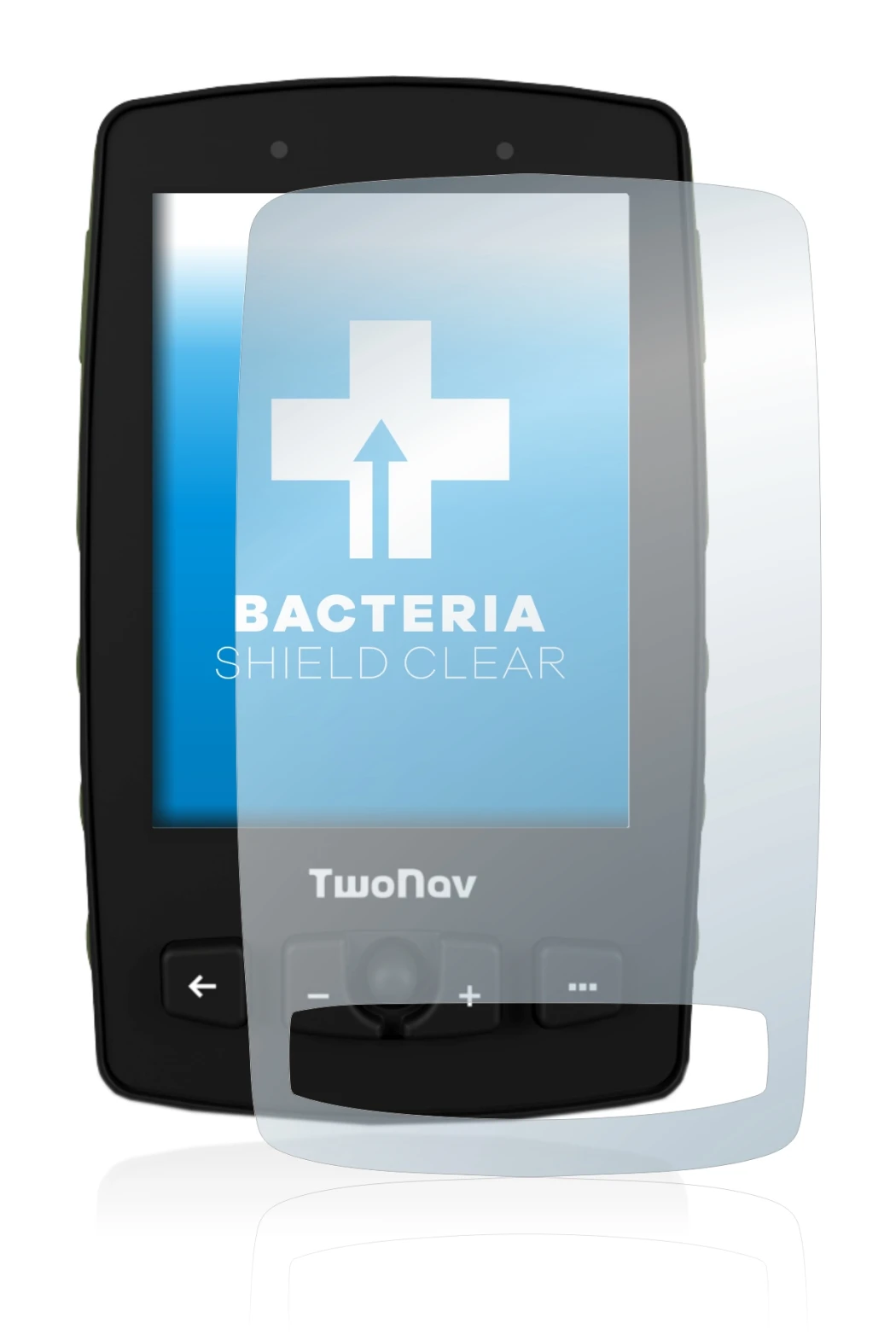 Abbildung des Geräts TwoNav Aventura 2 mit einer Vielzahl des Displayschutzes.