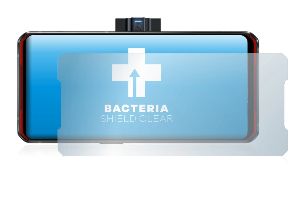 Abbildung des Geräts Lenovo Legion Duel mit einer Vielzahl des Displayschutzes.