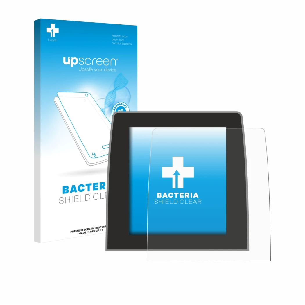 Vorderseite einer Produktverpackung mit dem Markenlogo upscreen. Daneben ist das Gerät Renault Captur 2 2020 Easy Link 9.3