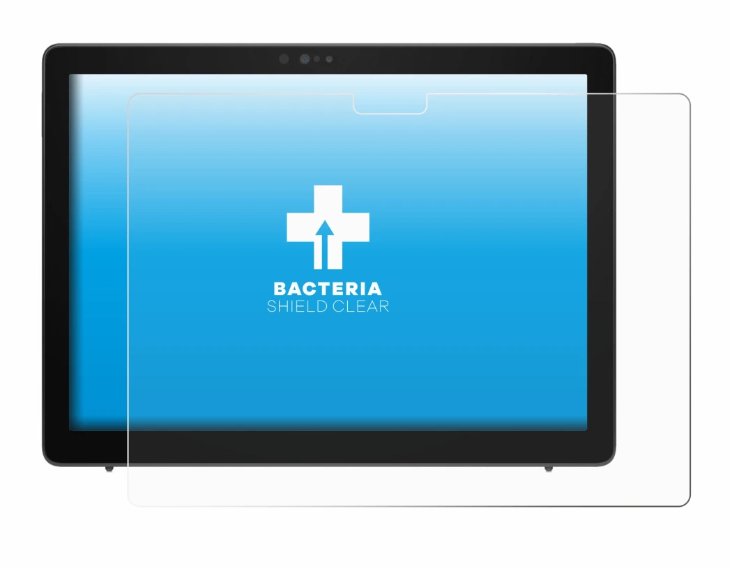 Abbildung des Geräts Dell Latitude 7210 2-in-1 mit einer Vielzahl des Displayschutzes.