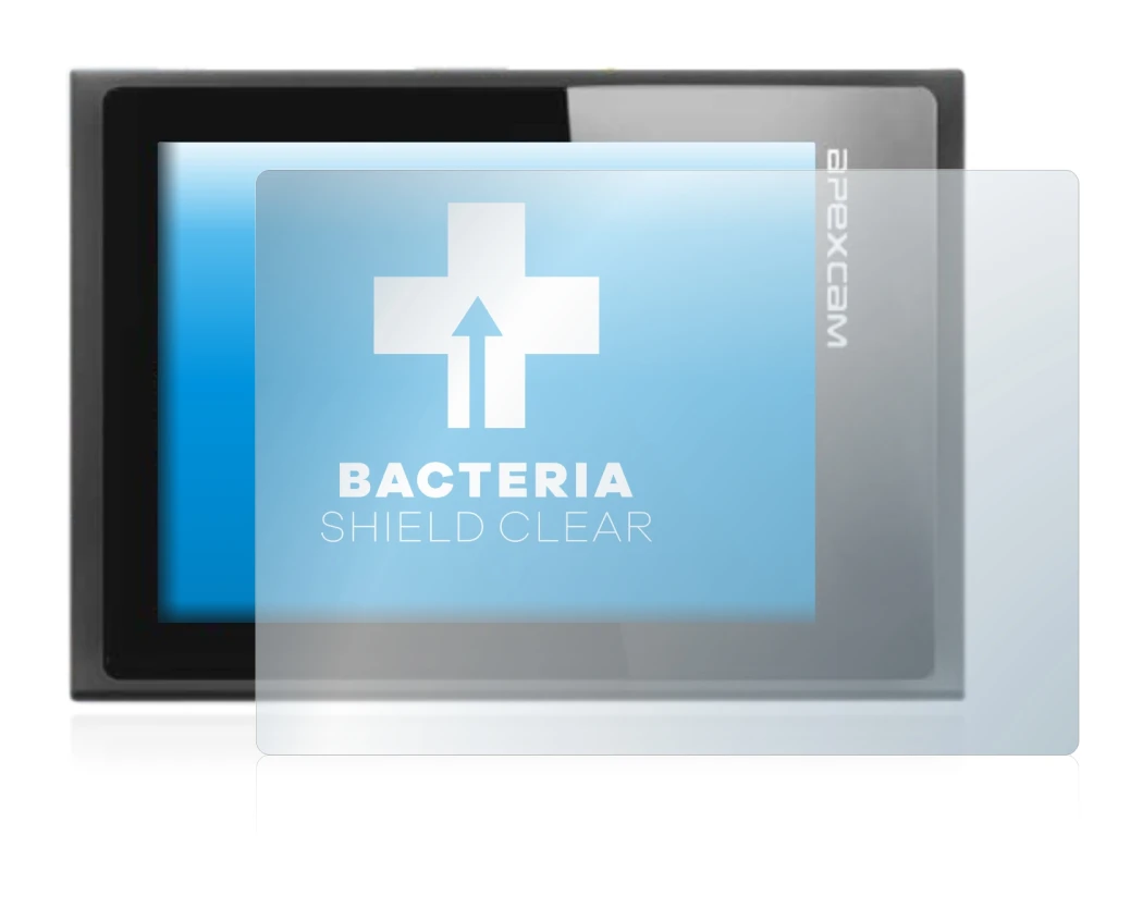 Abbildung des Geräts Apexcam ‎M80 Air mit einer Vielzahl des Displayschutzes.