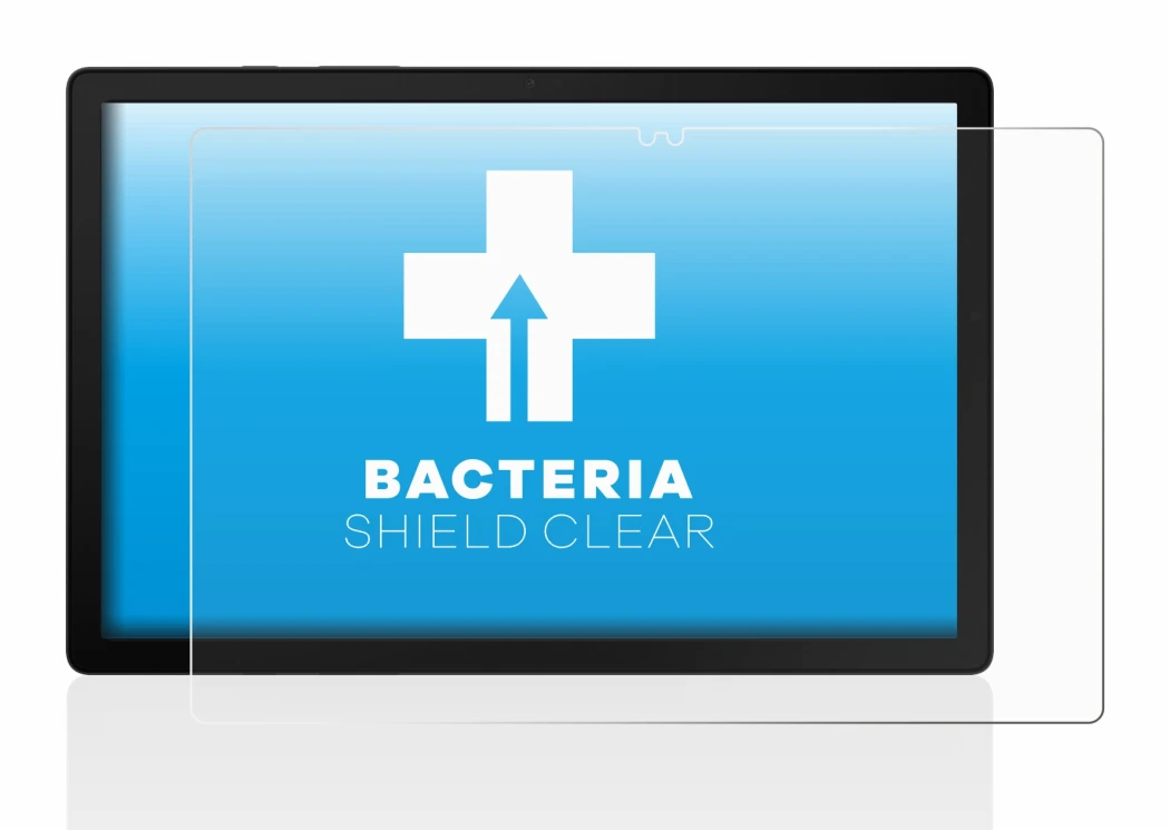 Abbildung des Geräts Samsung Galaxy Tab A8 WiFi mit einer Vielzahl des Displayschutzes.