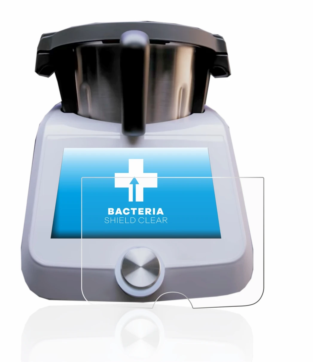 Abbildung des Geräts SilverCrest Monsieur Cuisine Smart mit einer Vielzahl des Displayschutzes.