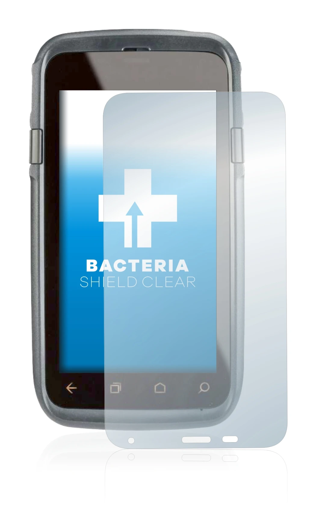 Abbildung des Geräts Honeywell Dolphin CT60 XP mit einer Vielzahl des Displayschutzes.