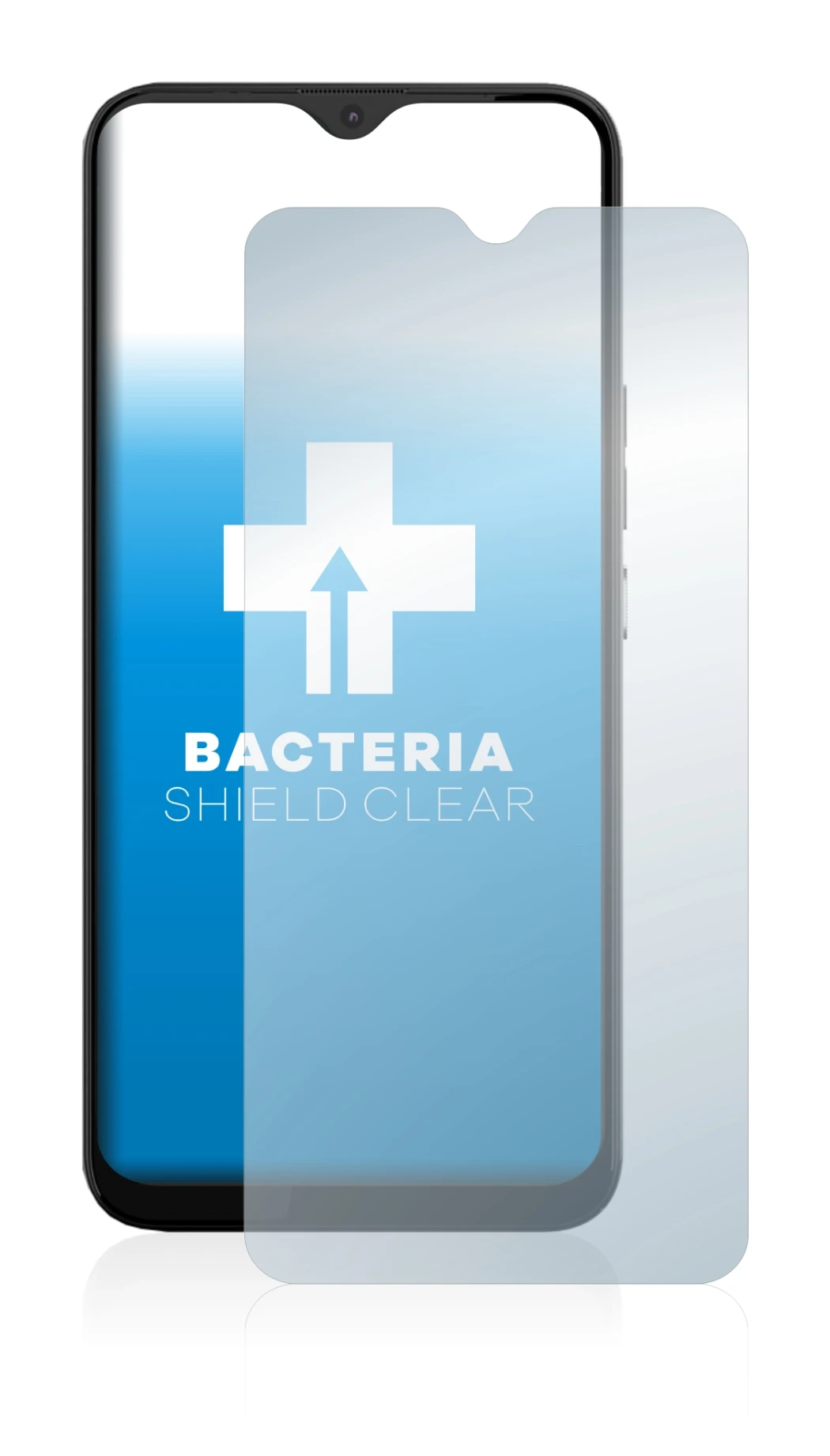 Abbildung des Geräts Gigaset GS5 Lite mit einer Vielzahl des Displayschutzes.