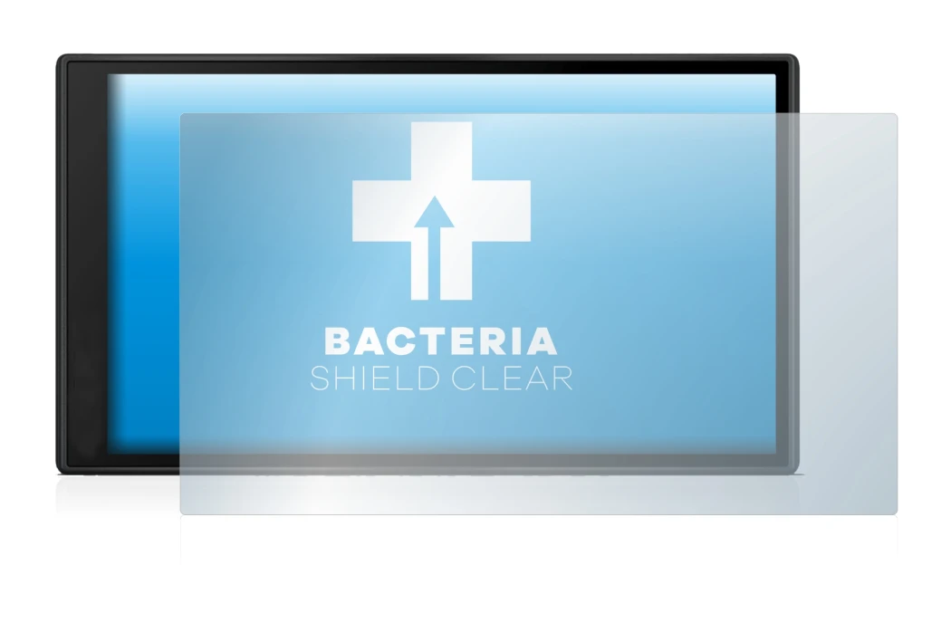 Abbildung des Geräts Garmin DriveSmart 66 mit einer Vielzahl des Displayschutzes.