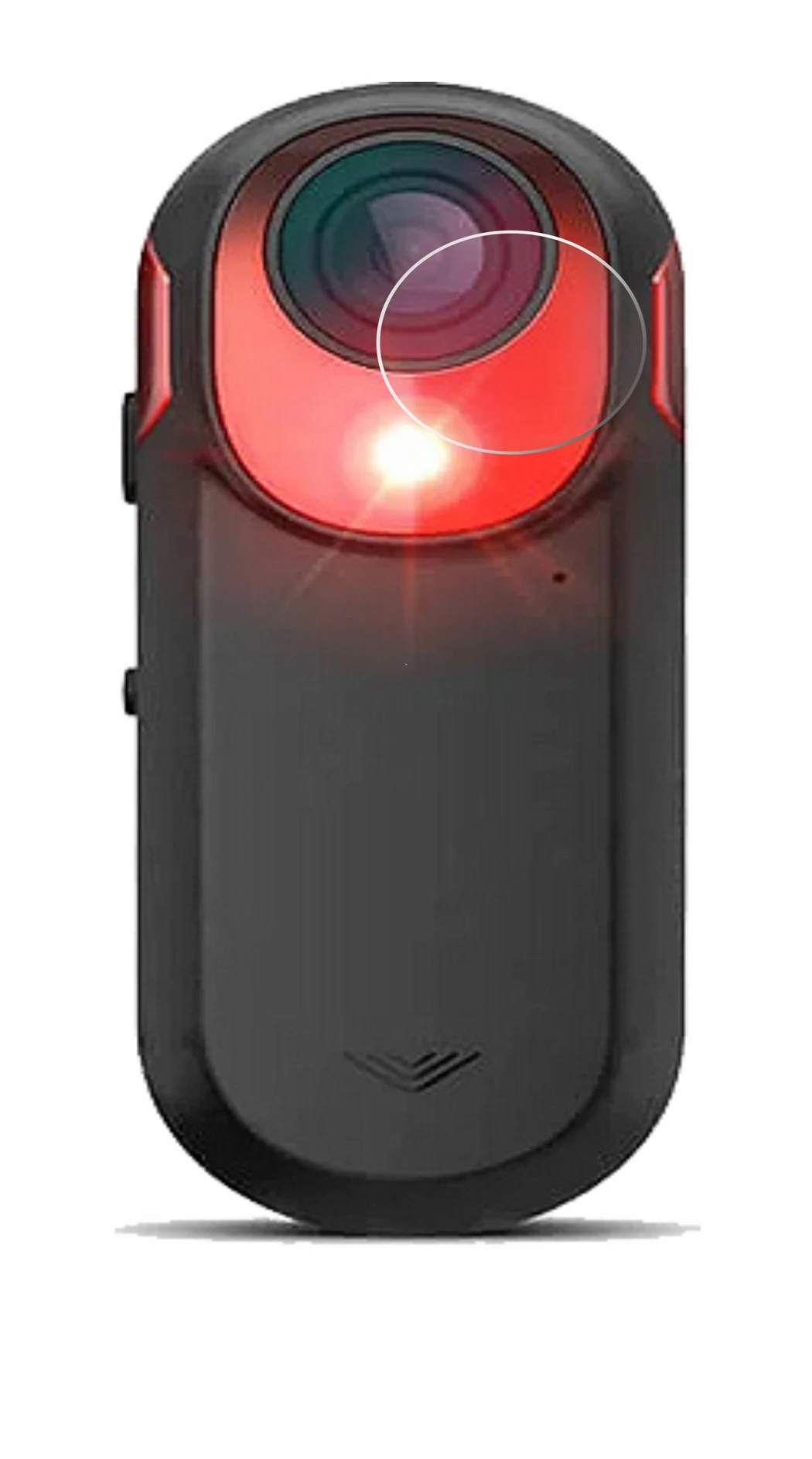 Abbildung des Geräts Garmin Varia RCT 715 mit einer Vielzahl des Displayschutzes.