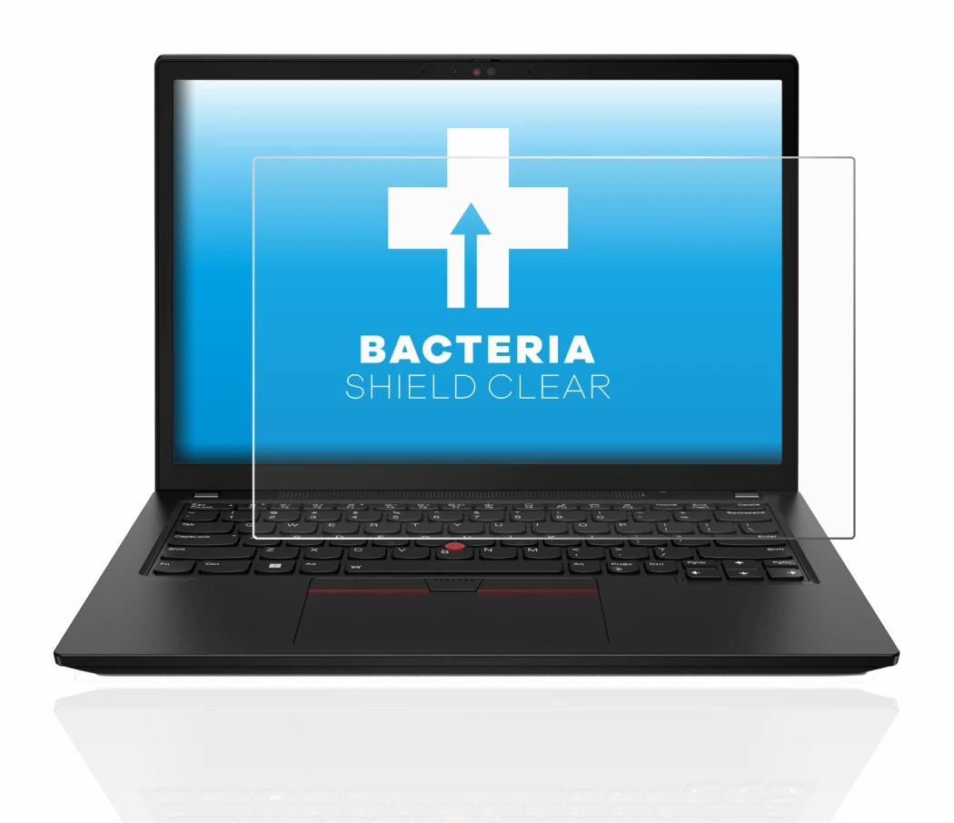 Abbildung des Geräts Lenovo ThinkPad X13 Gen 3 mit einer Vielzahl des Displayschutzes.