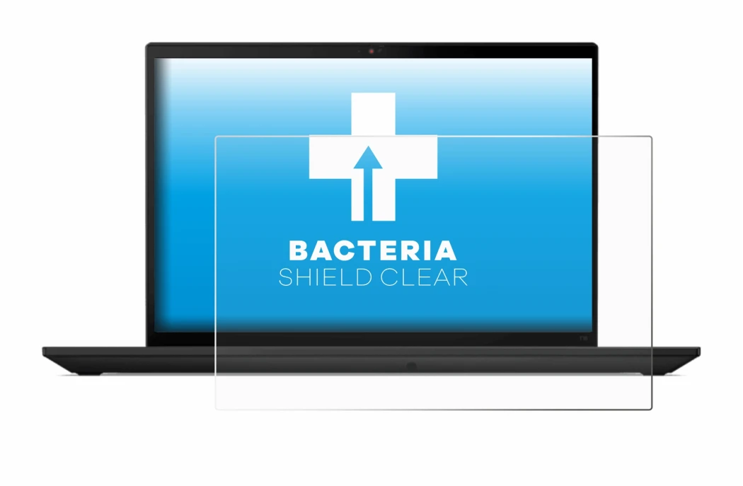 Abbildung des Geräts Lenovo ThinkPad T14 Gen 4 mit einer Vielzahl des Displayschutzes.