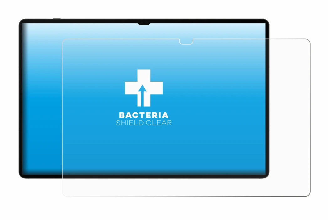 Abbildung des Geräts Samsung Galaxy Tab S9 Ultra WiFi mit einer Vielzahl des Displayschutzes.