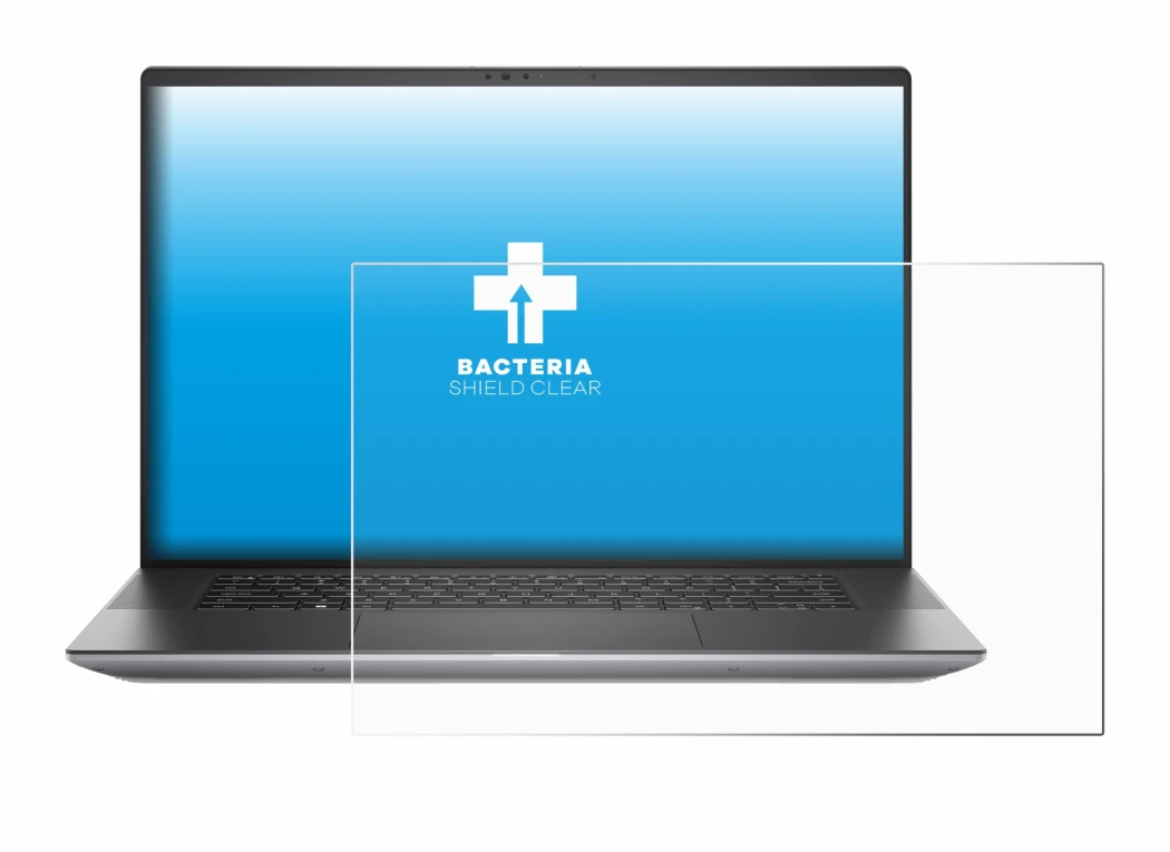 Abbildung des Geräts Dell Precision 5680 Workstation mit einer Vielzahl des Displayschutzes.