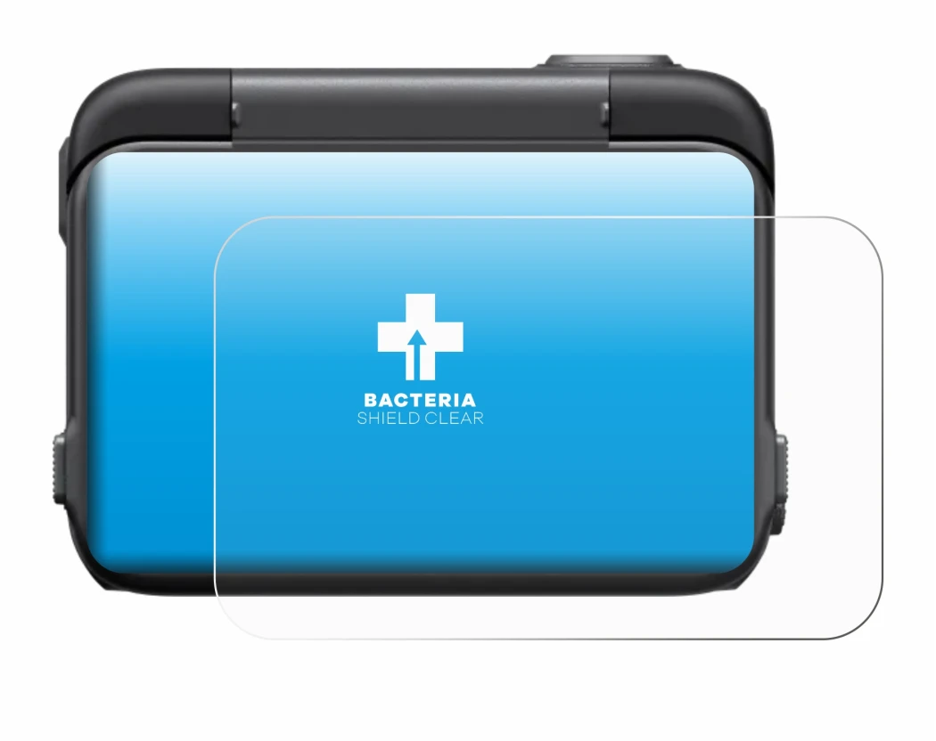 Abbildung des Geräts Insta360 Ace Pro mit einer Vielzahl des Displayschutzes.