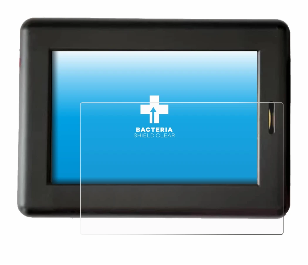 Abbildung des Geräts XC Tracer Maxx II mit einer Vielzahl des Displayschutzes.