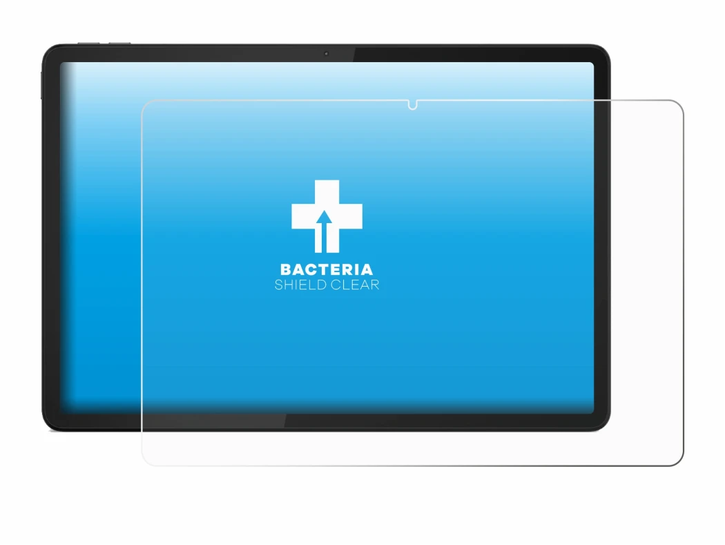 Abbildung des Geräts Lenovo Tab M11 mit einer Vielzahl des Displayschutzes.