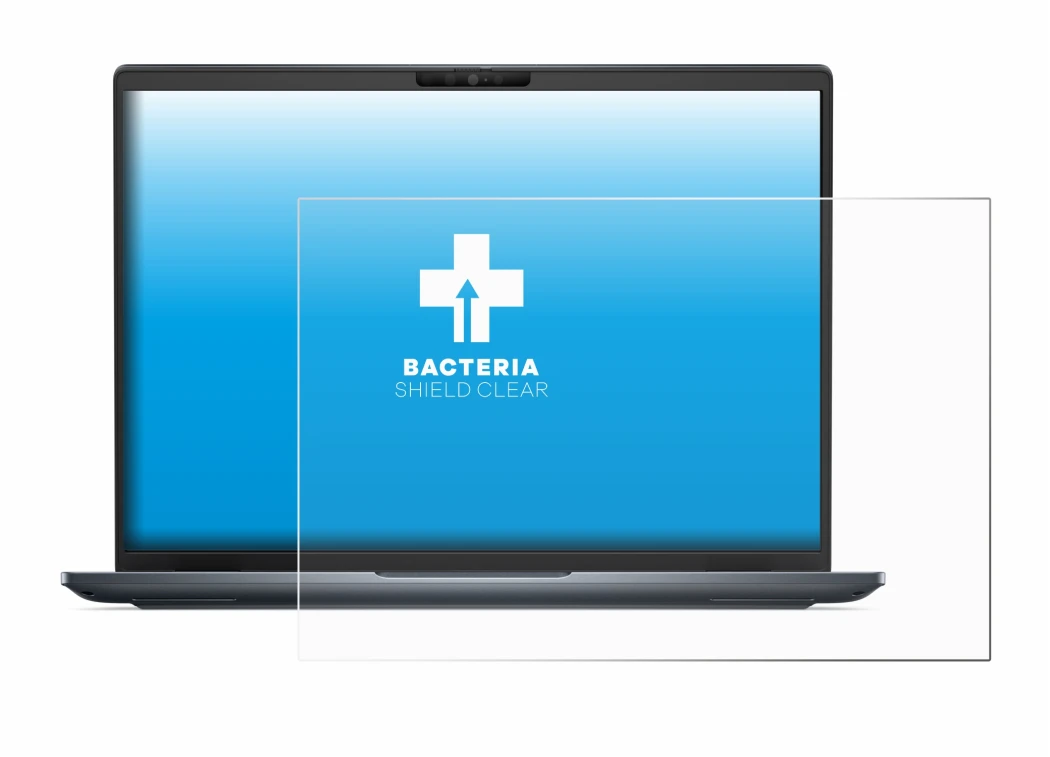 Abbildung des Geräts Dell Latitude 7450 Laptop mit einer Vielzahl des Displayschutzes.