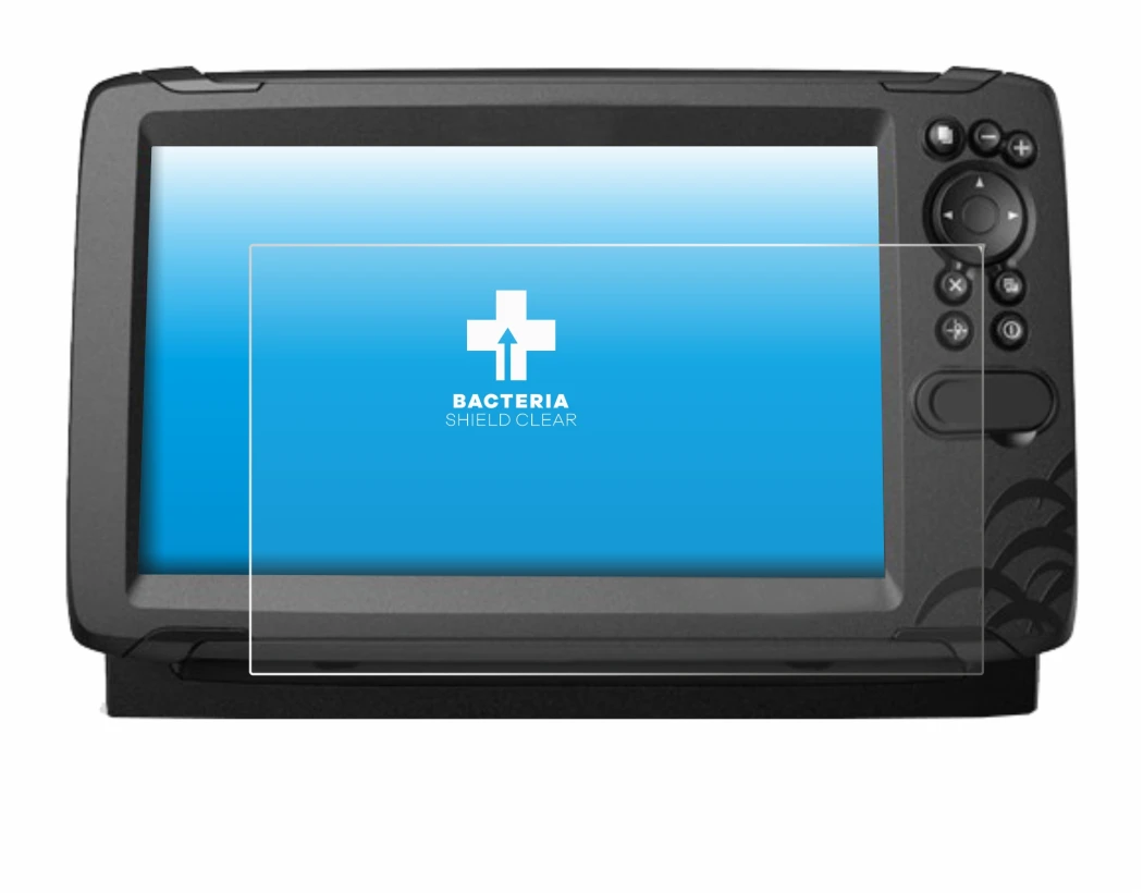 Abbildung des Geräts Lowrance HOOK Reveal 9 mit einer Vielzahl des Displayschutzes.