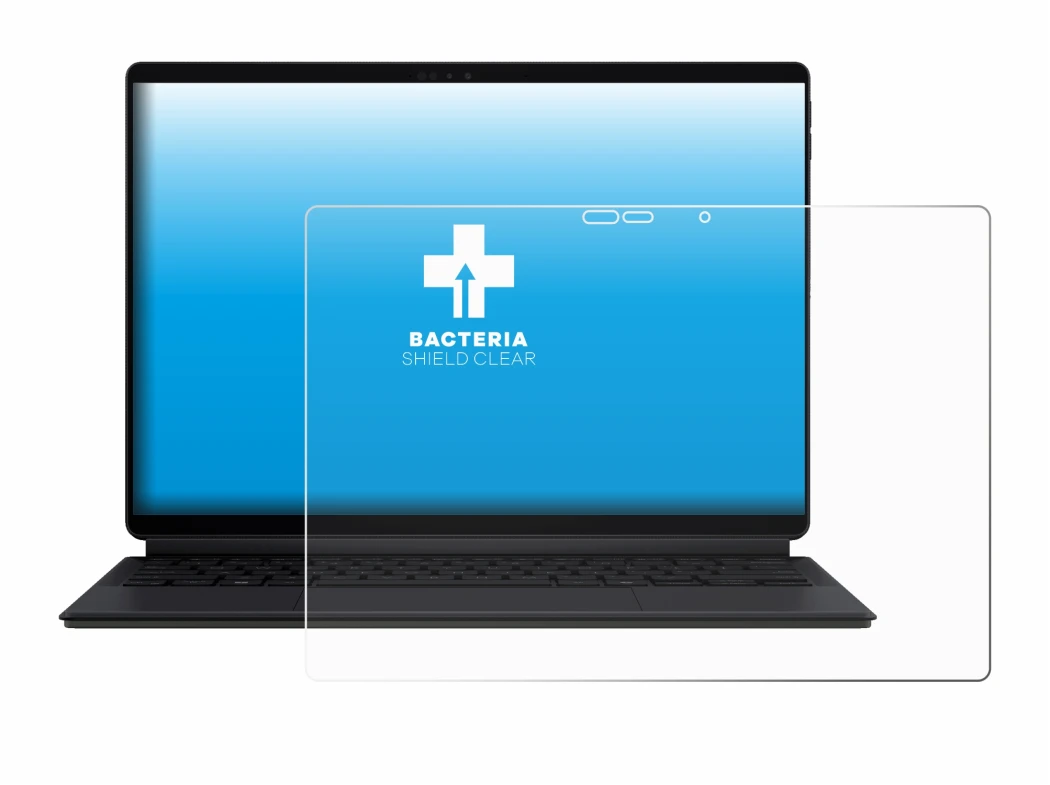 Abbildung des Geräts ASUS ProArt PZ13 mit einer Vielzahl des Displayschutzes.