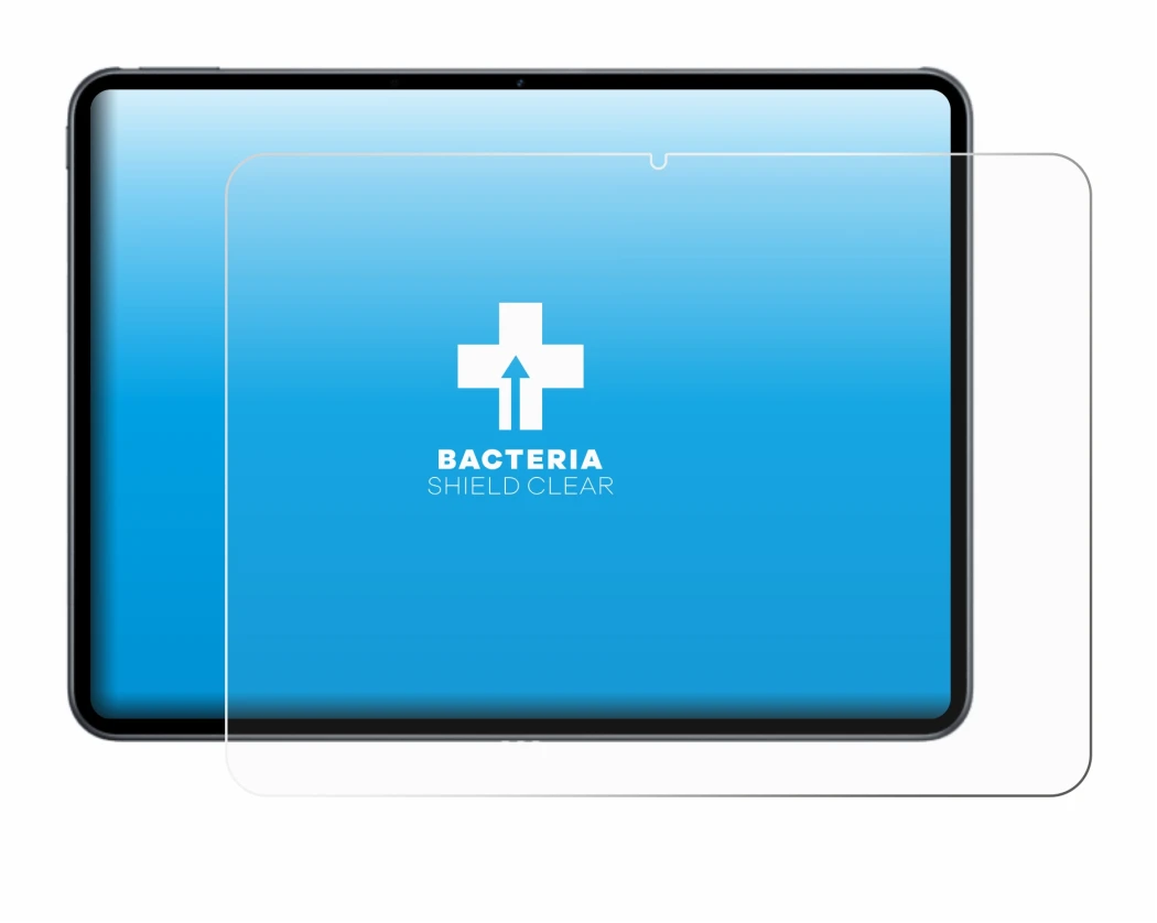 Abbildung des Geräts OnePlus Pad 2 mit einer Vielzahl des Displayschutzes.