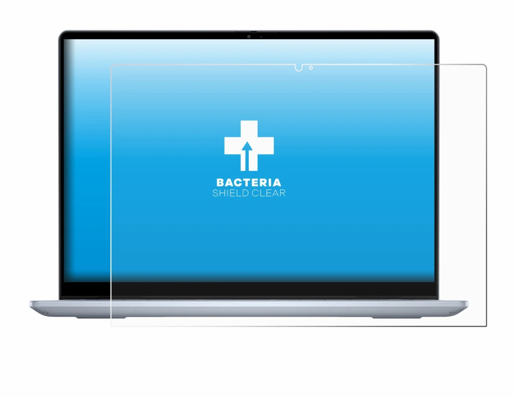 Abbildung des Geräts Dell Inspiron 14 7445 2-in-1 mit einer Vielzahl des Displayschutzes.