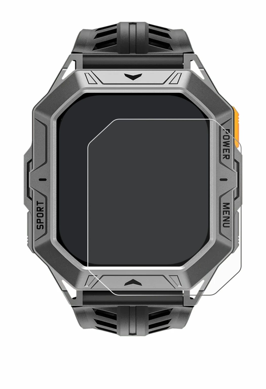 Abbildung des Geräts Stahlgear Thor 2.0 mit einer Vielzahl des Displayschutzes.