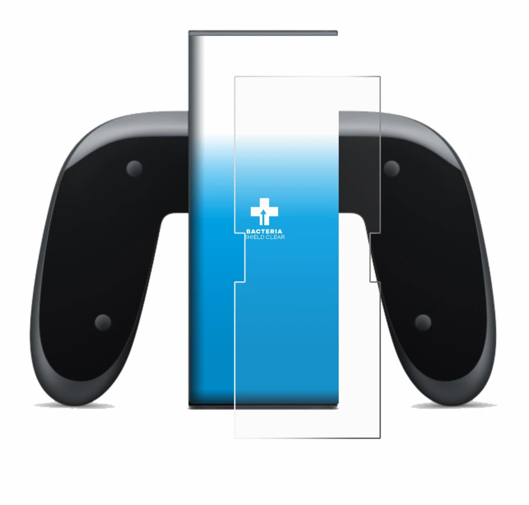 Abbildung des Geräts Nintendo Switch 2 Joy-Con 2-Holder mit einer Vielzahl des Displayschutzes.