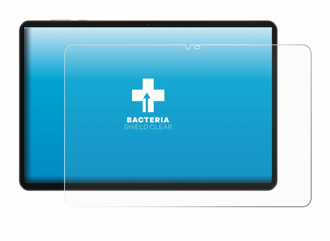 Abbildung des Geräts Honor Pad X9a mit einer Vielzahl des Displayschutzes.