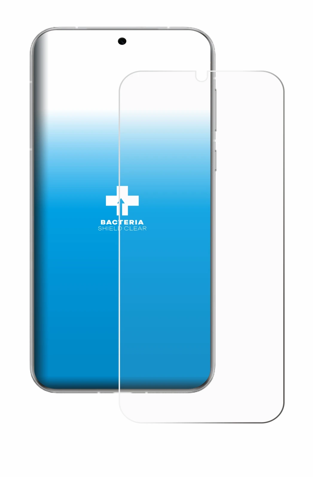 Abbildung des Geräts Huawei Pura 80 Ultra mit einer Vielzahl des Displayschutzes.