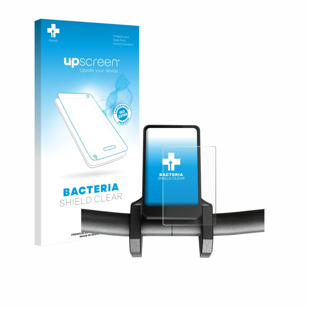 Vorderseite einer Produktverpackung mit dem Markenlogo upscreen. Daneben ist das Gerät Joyor T6 mit dem zugehörigen Displaysch