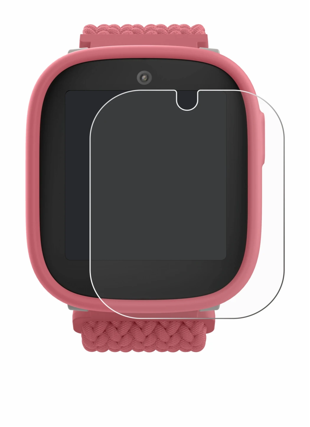 Abbildung des Geräts Xplora X6 Play 2025 (2. Generation) mit einer Vielzahl des Displayschutzes.