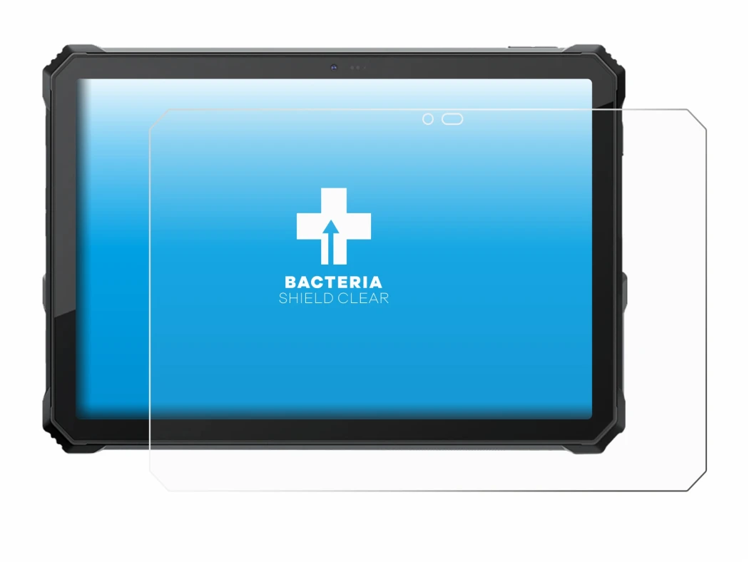 Abbildung des Geräts Blackview Active 12 Pro mit einer Vielzahl des Displayschutzes.