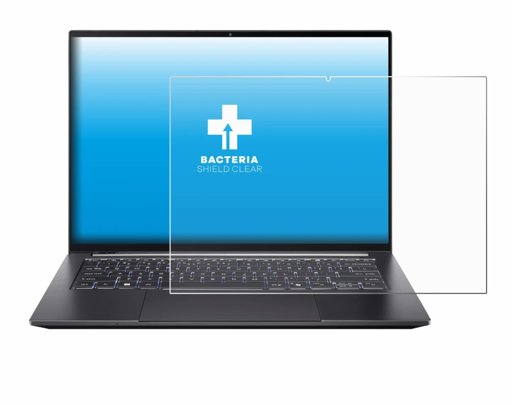 Abbildung des Geräts Acer Swift X 14 SFX14-73G Touch mit einer Vielzahl des Displayschutzes.