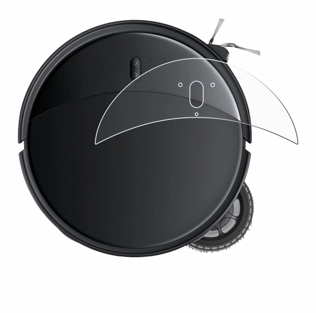 Abbildung des Geräts Roborock Saros 10R mit einer Vielzahl des Displayschutzes.