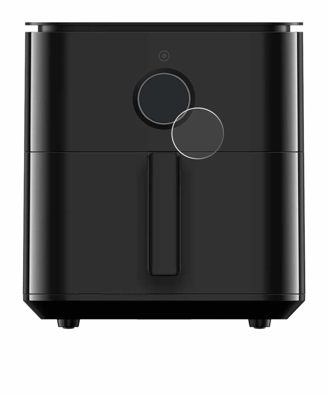 Abbildung des Geräts Xiaomi Air Fryer 6.5 L mit einer Vielzahl des Displayschutzes.