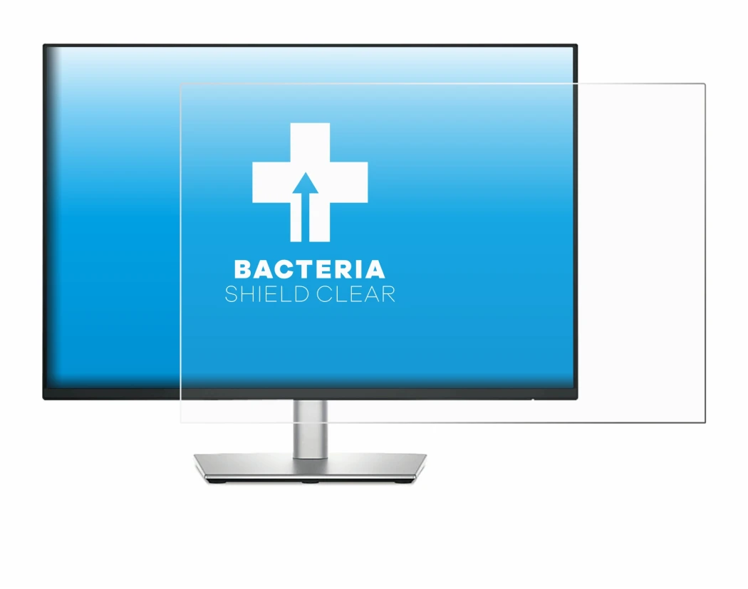 Abbildung des Geräts Dell P2425E mit einer Vielzahl des Displayschutzes.