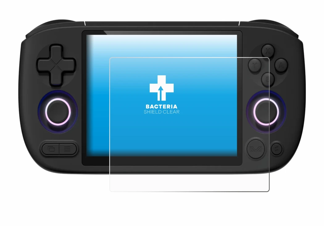 Abbildung des Geräts Ayaneo Pocket Air Mini mit einer Vielzahl des Displayschutzes.