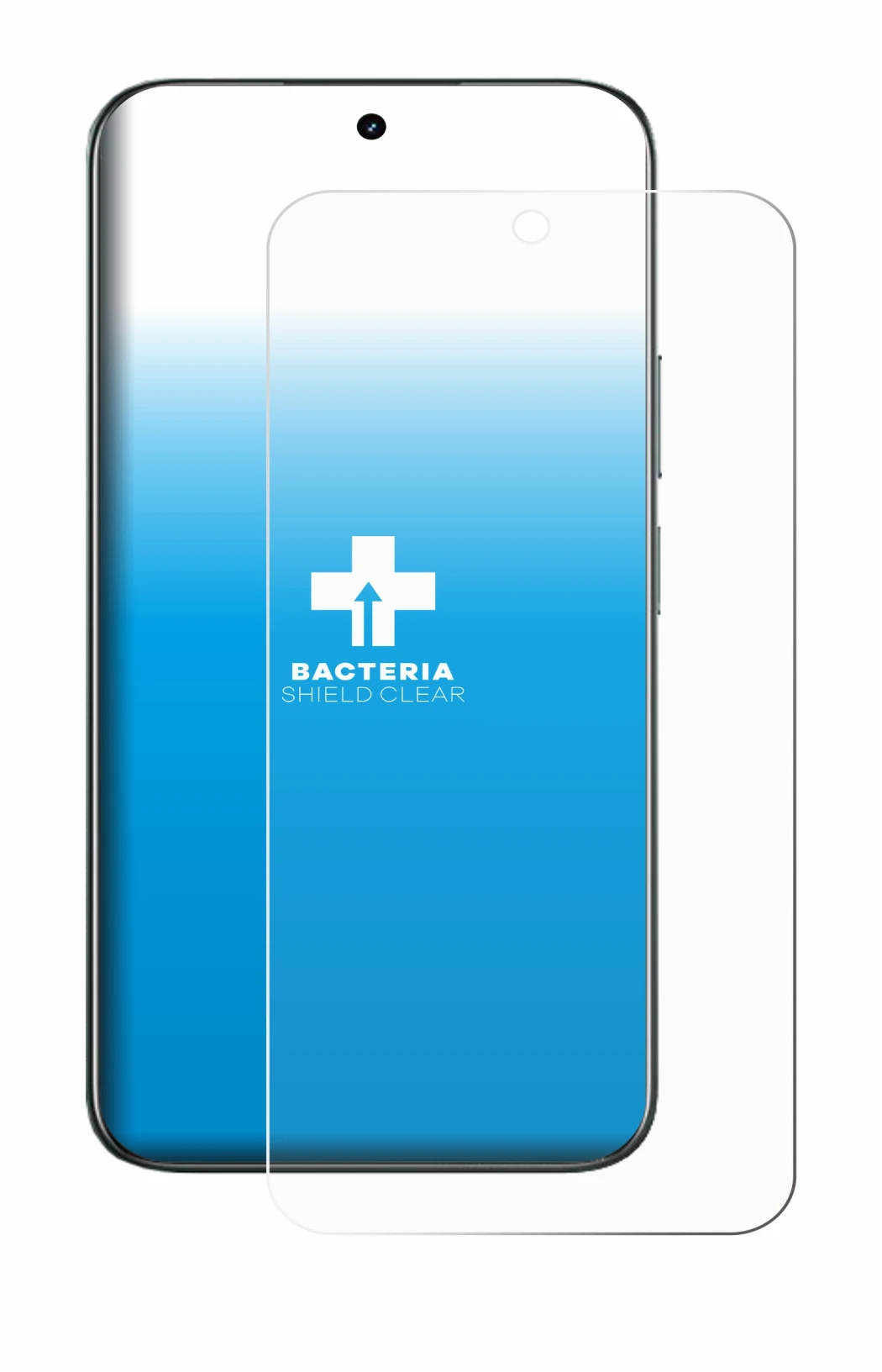 Abbildung des Geräts realme C85 4G mit einer Vielzahl des Displayschutzes.